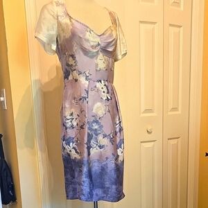 NWT OTTRE Lavender Summer Dress Sz 4/6 *FLAW*